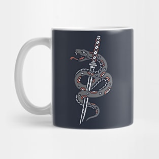 Snake With Katana Mug